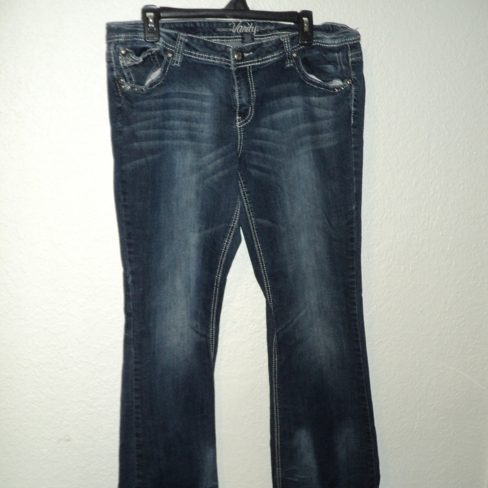 Vanity Blue Jeans With sparkles on the butt